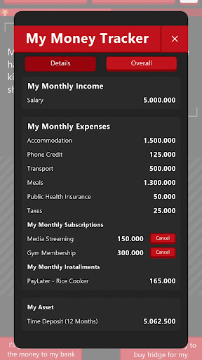 Monetory: Financial Literacy Screen 3