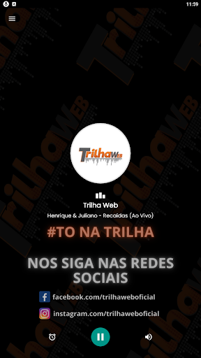 Android application Trilha Web screenshort