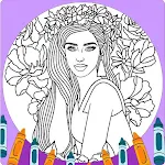 Cover Image of Télécharger Princess Mandala Coloring Book  APK