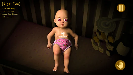 Scary Baby in Horror House Mod