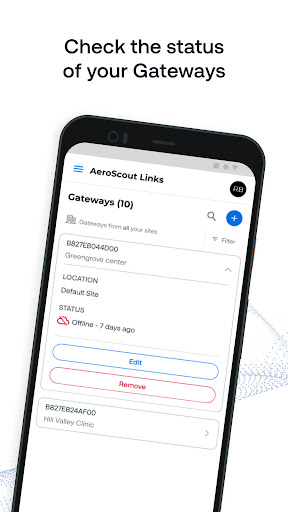 AeroScout Links Screen 3