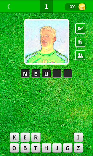 Android application Guess the football player 2020 screenshort