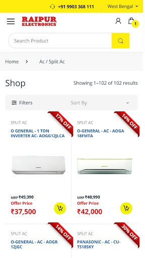 Raipur Electronics Screen 2