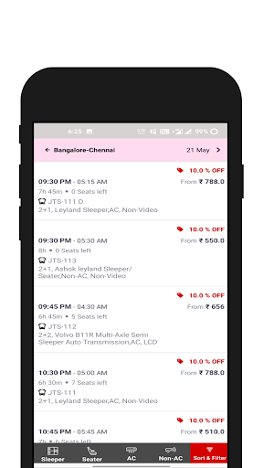 Jabbar travels Screen 3