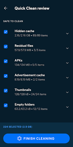 Screenshot of Avast Cleanup – Phone Cleaner