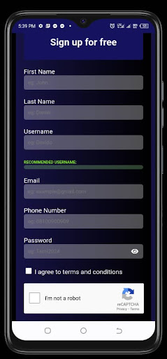 JIDAS TELECOM Screen 2