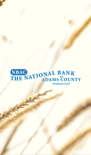 Android application The National Bank of Adams Cou screenshort