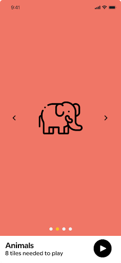 Android application Sound Memory screenshort