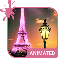 Paris Animated Keyboard + Live Wallpaper