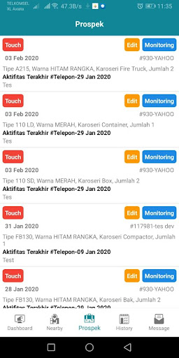 Sales CRM Dutacemerlang Screen 2