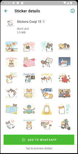 Stickers de Corgi