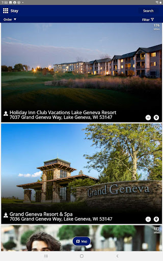 Screenshot of Visit Lake Geneva
