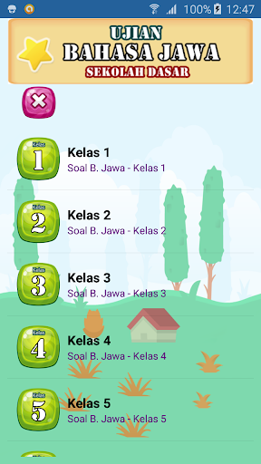 Android application Soal Ujian Bahasa Jawa SD MI screenshort