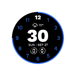 Imagem do ícone Just a Minute™ Wear Watch Face