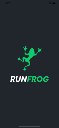 Android application RunFrog - Running Training App screenshort