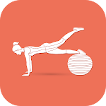 Cover Image of 下载 Stability Ball Exercises & Wor  APK