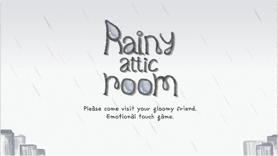Rainy attic room 1