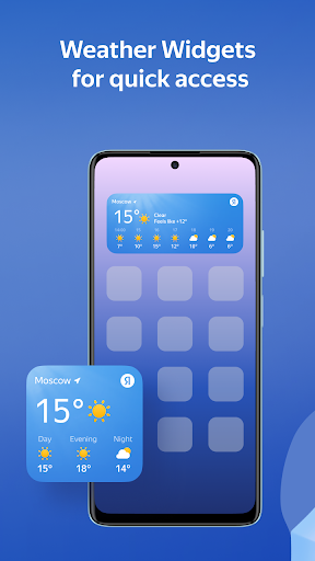 Yandex Weather & Rain Radar - Weather - apps