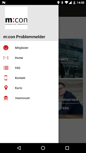 m:con Problemmelder Screen 3