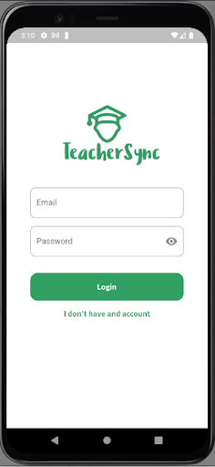 TeacherSync Screen 2