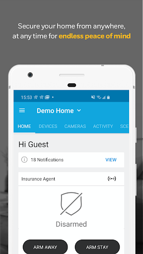 Android application NorthStar Connect screenshort