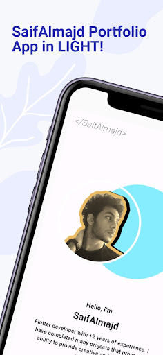 Android application SaifAlmajd Portfolio screenshort