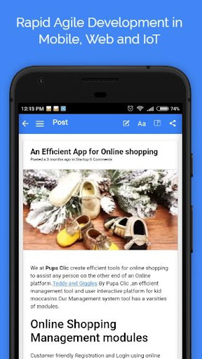 Pupa Clic | Mobile App - Web - Screen 3