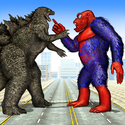 Lae alla Gorilla City Rampage: Angry Animal Attack Game APK