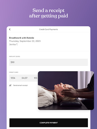 Screenshot of Acuity Scheduling