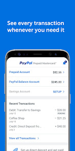 PayPal Prepaid app review