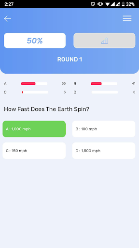 General Quiz GK Screen 3