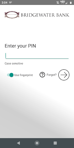 Android application Bridgewater Business Mobile screenshort