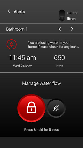 WaterOn Screen 3