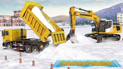 Snow Heavy Excavator Simulator 2021.11.1 screenshots 1