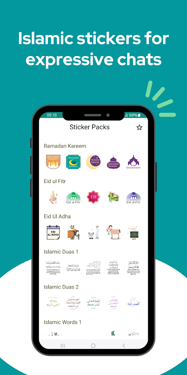 HD Islamic Stickers for Chat - 1.0.4 - (Android)