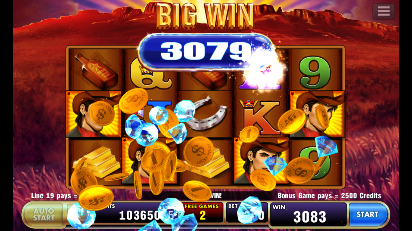 Android application Western Wilds Slot screenshort