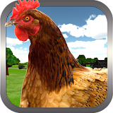 Crazy Chicken Simulator 3D icon