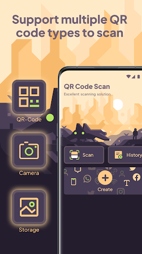 Android application QR Code Scan & Barcode Scanner screenshort