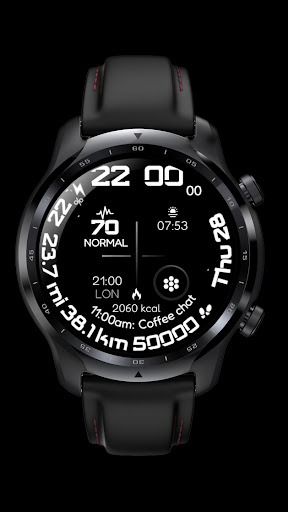 Digital Watch Face CRC049 Screen 2