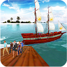 Water Taxi: Pirate Ship Transport 3D