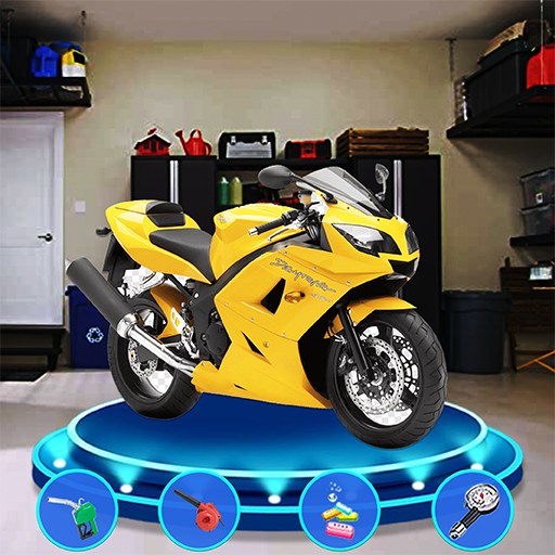 Bike Service Game - Bike Game logo