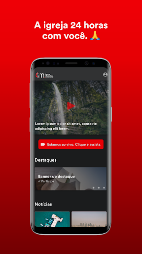 Android application Metodista Central de Maringá screenshort