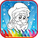 Christmas Coloring Book 🎅 Santa game for kids icon