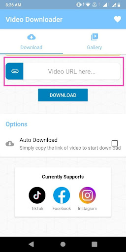 App preview