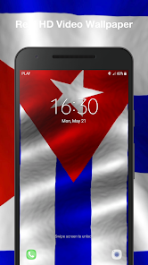 Screenshot 4 3d Bandera Cubana Fondo android