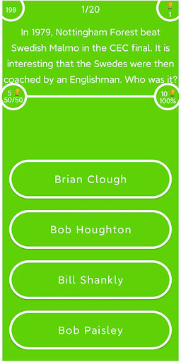 Football Quiz Wizard Screen 3