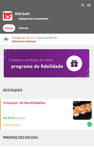 Rob Sushi Screen 3