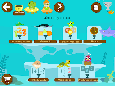 Imágen 1 Matemáticas con Grin I 4,5,6 a android