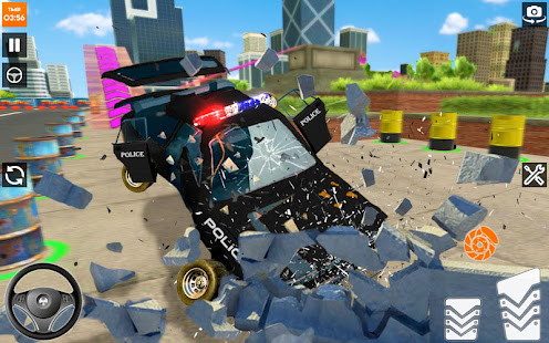 Police Car Game:Car Crash 3d 1.0.5 APK screenshots 4
