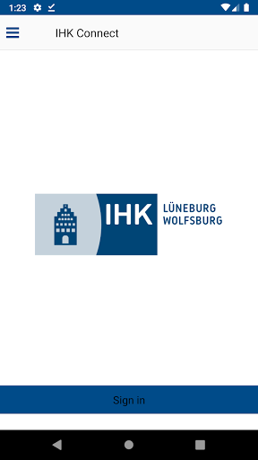 Android application IHK Connect screenshort